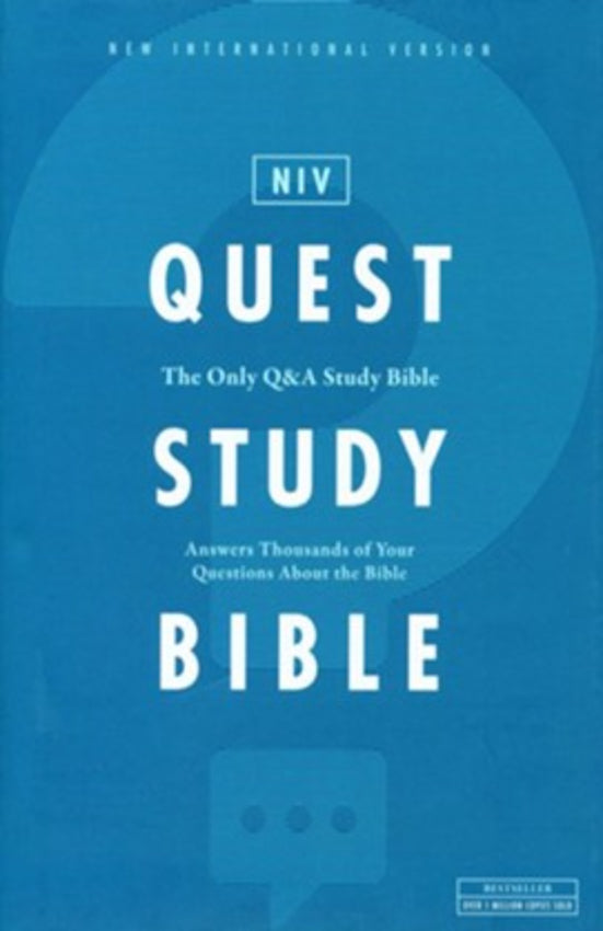 NIV Quest Study Bible Comfort Print HC