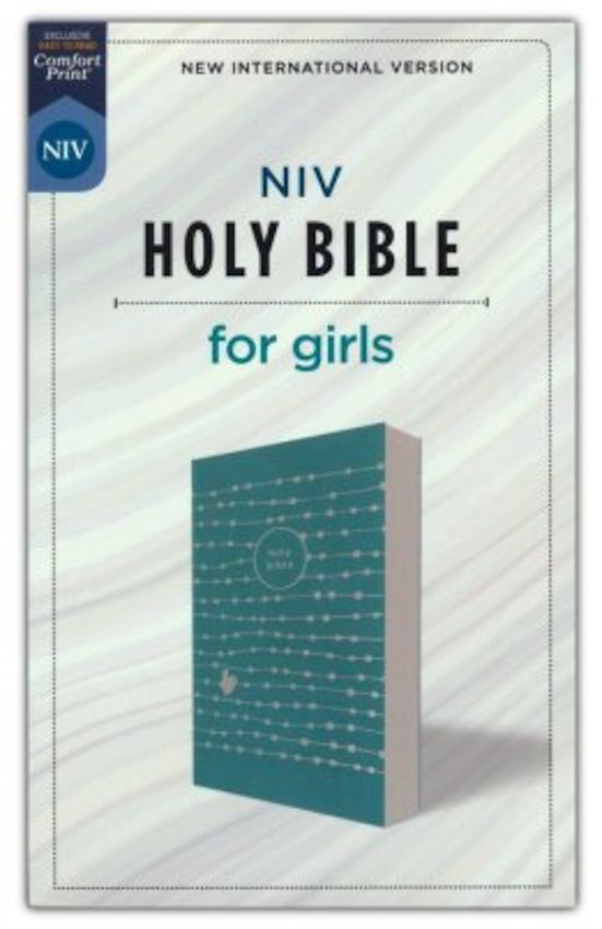 NIV Holy Bible for Girls Soft Touch Ed, Leathersoft, Teal